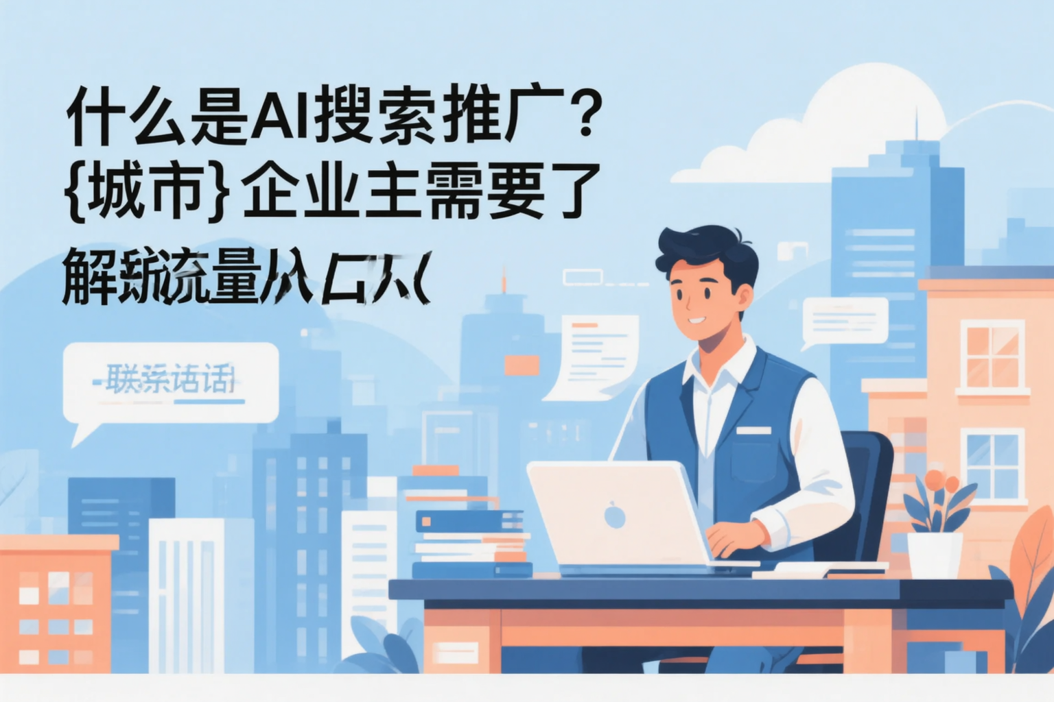 什么是AI搜索推广?鞍山企业主需要了解的新流量入口