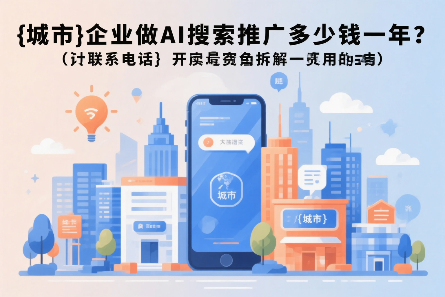 鞍山企业做AI搜索推广多少钱一年？真实费用拆解