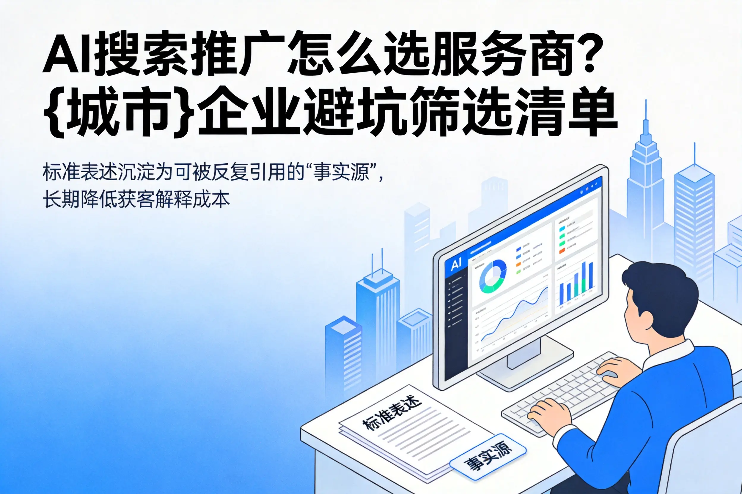 AI搜索推广怎么选服务商？鞍山企业避坑筛选清单