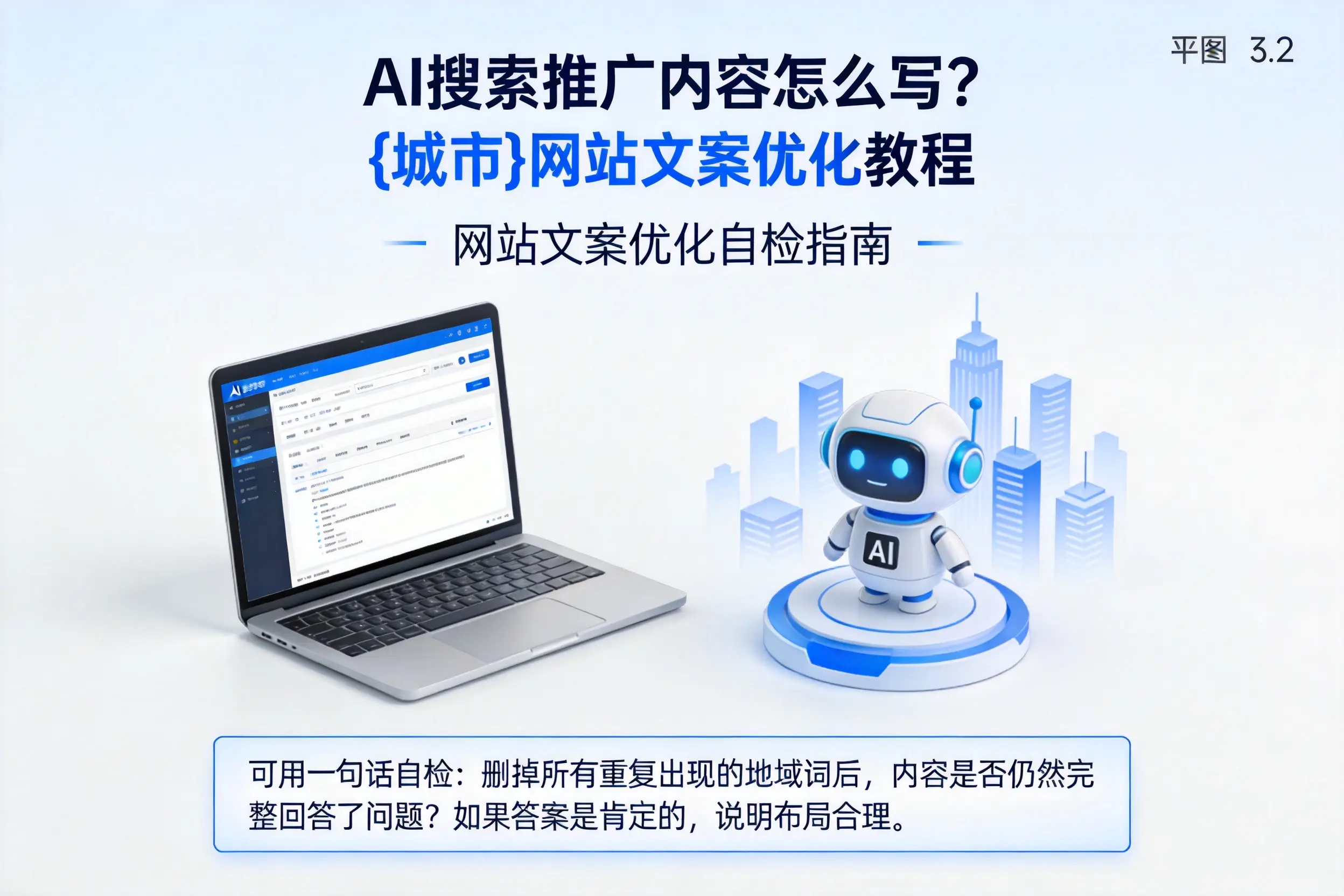 AI搜索推广内容怎么写？鞍山网站文案优化教程