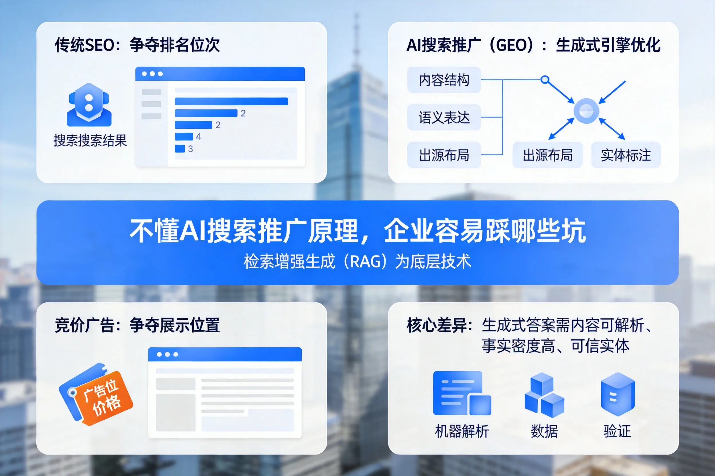 不懂AI搜索推广原理，鞍山企业容易踩哪些坑